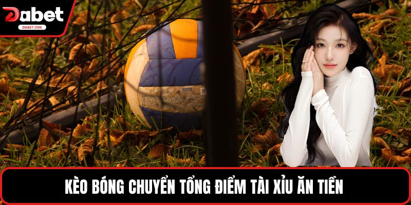 Kèo bóng chuyển tổng điểm tài xỉu ăn tiền